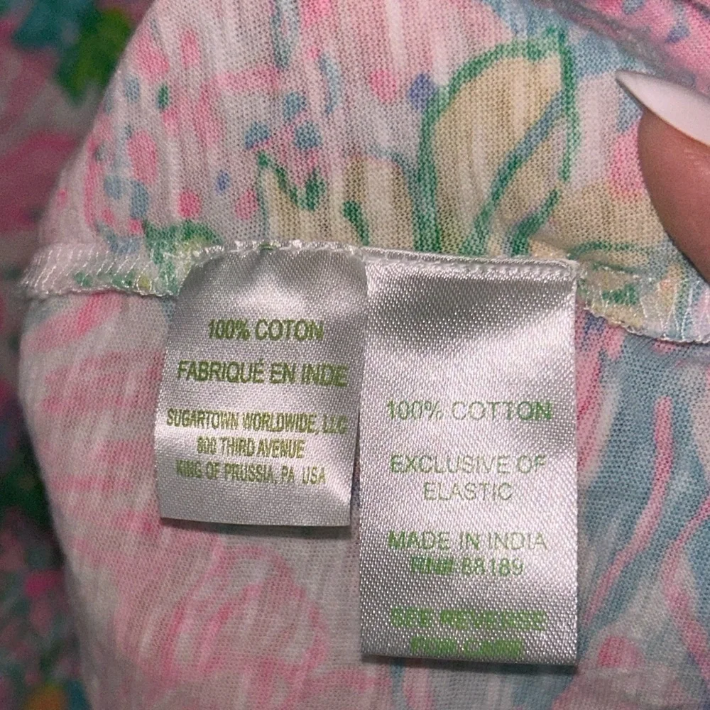 Lilly Pulitzer Essie flower print tank SIZE SMALL - Picture 3 of 5